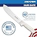 Dexter Outdoors 8” Butcher Knife – S112-8PCP, High-Carbon Steel Blade, Slip-Resistant Grip, SANI-SAFE Series, NSF Certified, Made in USA