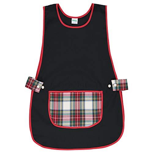 Siry Work DALIA SCOTTISH 35 % coton 65 % polyester, fabriqué en Italie, Noir-q02, Taille unique Cover