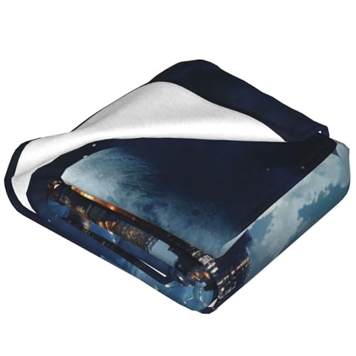 Couverture flanelle microfibre 203x152 cm toutes saisons pour canapé - 4