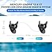 VQPROPs Your Props Marine OEM Upgrade 13 Spline Tooth Prop Aluminum Outboard Boat Propeller Compatible Fit Mercury Engines with 3-1/4