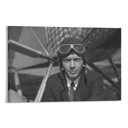 Charles Lindbergh Poster 3 tableau de qualite superieure 60x90 cm salon