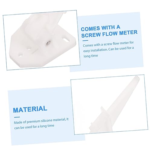 HONMEET 1 Conjunto Velocímetro Tubo Kick-up Medidor De Velocidade De Náilon Suprimentos Para Barcos