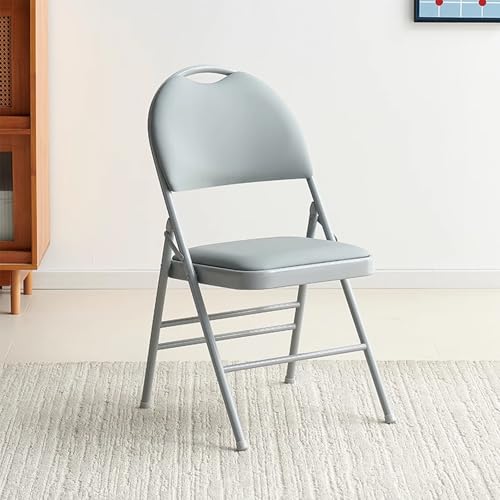 Chaise pliante compacte dossier pour bureau maison et salle à manger - 2