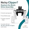 XCEL Blade Drive Lever Assembly Replacement, 5 Pack, Compatible with Select Andis AGC, AGR, BG and 5-Speed Grooming Clippers