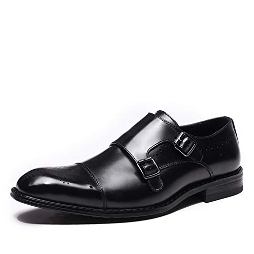 Chaussures homme cuir véritable double moine pour affirmer votre succès
