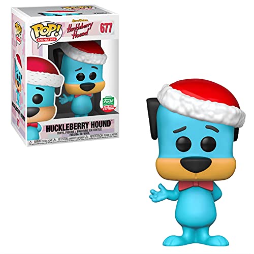 Pop Funko Hanna Barbera 677 Huckleberry Hound Christmas