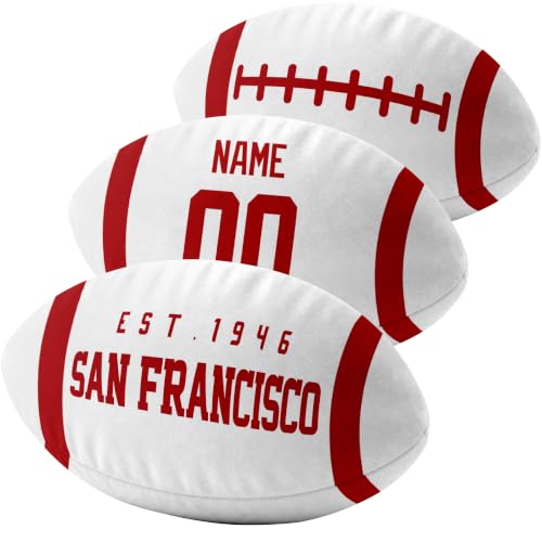 Image of ANTKING San Francisco Throw Pillow 2 Packs Custom Name Number Gifts