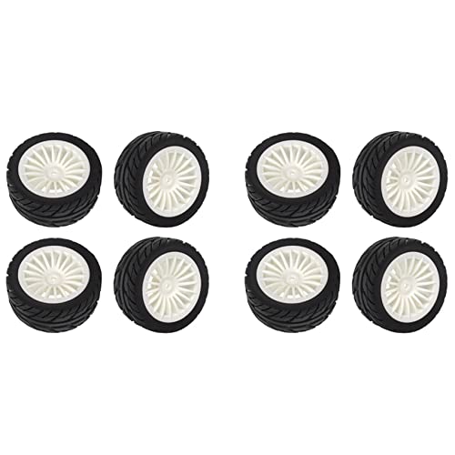 Pasotim 8Pcs Rubber Tires Tyre Wheel for SG1603 SG1604 SG 1603 UD1601 UD1602 UD1603 UD1604 1/16 RC Car Upgrade Parts,1