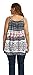 Womens Flowy Bohemian Geometry Summer Tank Tops Loose Plus Size Cami Tunic Blouses(Bohemian Geometry, 3X)