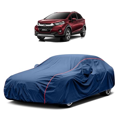 Image of Heavy-Duty Car Cover for Compatible with Honda WRV (2017 to 2025 All Models) Deluxe Car Protection Cover ? Waterproof & UV-Resistant All-Season Exterior Protection
