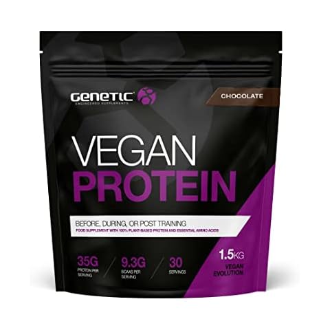 Genetic Supplements Vegan Protein Powder - 30 Servings Cover