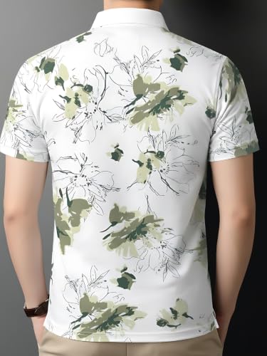 Image of Noble Monk T-Shirt for Men || Half Sleeves Men's T-Shirt || Solid Polo || Multicolor Tshirt
