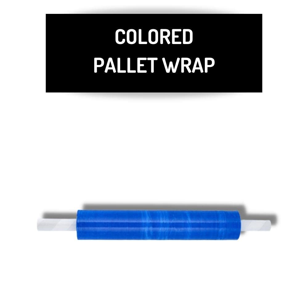 50,8 cm 80 GA 1000 'bleu Extended Core première génération film étirable d'emballage 1 rouleau