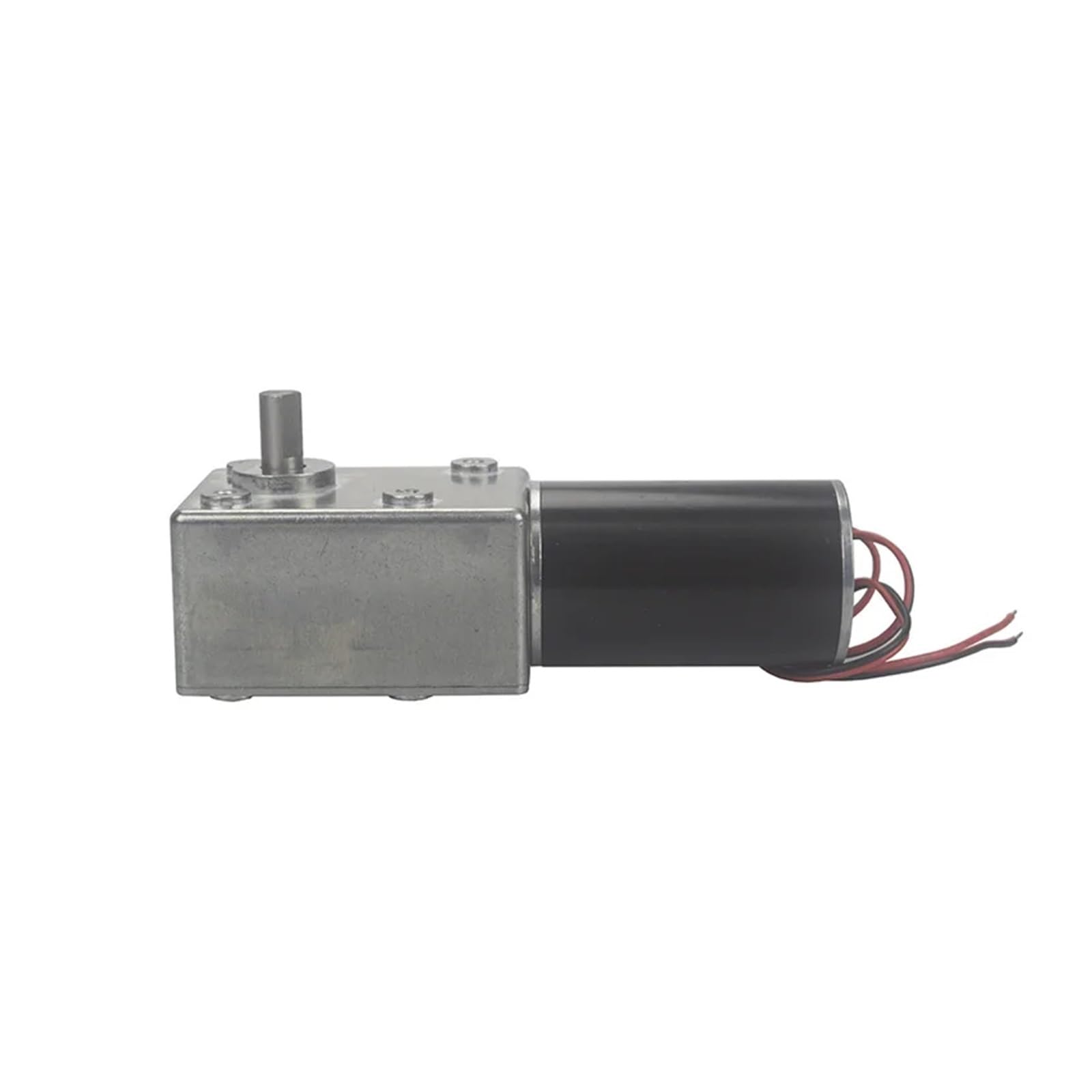 DAVBIR DC12V 24V Getriebemotor mit starkem Drehmoment, Metall-Turbo-Schneckengetriebemotor, umgekehrte niedrige Geschwindigkeit, 200 kg, cm, selbstsichernder Schnecken-Gleichstromgetriebemotor perfect