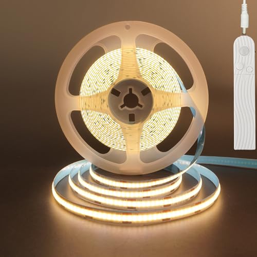 Tira de luces LED COB con sensor de movimiento 5V 2 unidades miniatura 1