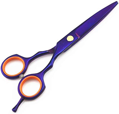 Hair Cutting Scissors, 440c Steel 5.5 inch Color Hair Scissors Haircut Scissor Hairdressing Cutting Shears Cut thinning Barber Scissors