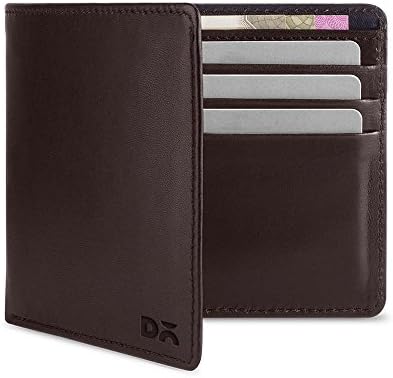 DailyObjects Classic Bifold Wallet for Men | Genuine Leather Material | Holds up to 8 Credit/Debit/ATM Cards | Slim & Easy to Fit | Handcrafted Money Purse