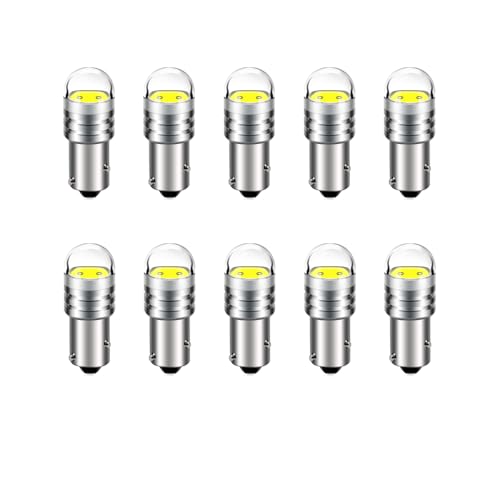 SOFOC-BAW9S - foco LED COB de 12 V para coche, luz de estacionamiento lateral, luz de marcha atrás, 6000 K, color blanco, duradero, 10 unidades