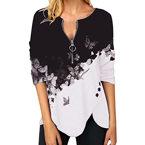 Light in The Box t-Shirt 3D Damen Cold Shoulder Sommer Oberteile Damen sexy...