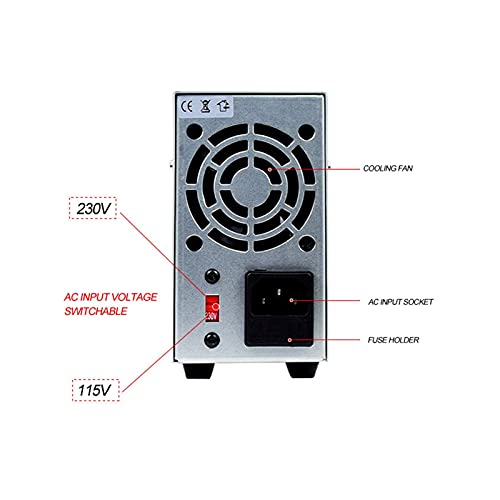Alimentation CC variable contre les surcharges électriques de laboratoire 120V - 7