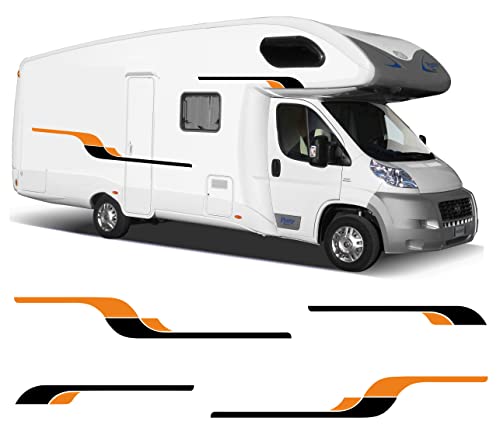 Mural stickers Adesivi per Camper - Curve Linee