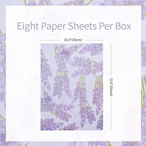 Vitafeli Scented Drawer & Shelf Liners – Eight(8) Non Adhesive Paper Sheets – Keep Dresser Drawers, Closet Shelves, Linen Closets, Wardrobe Shelves, Tables & Bathroom Clean, Colorful And Fragrant #TOP5