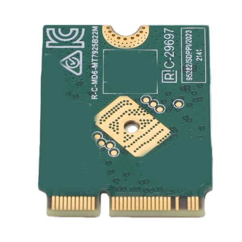 Tarjeta de Red Inalámbrica para BE6500, M.2 2230 WiFi 7 Banda 6G 5G 2.4GHz Bluetooth 5.3 OFDMA, compatible con Intel y plataformas miniatura 4