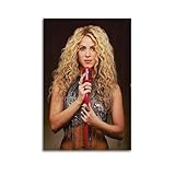 JJKKLB Poster für weibliche Sängerin, Shakira, 