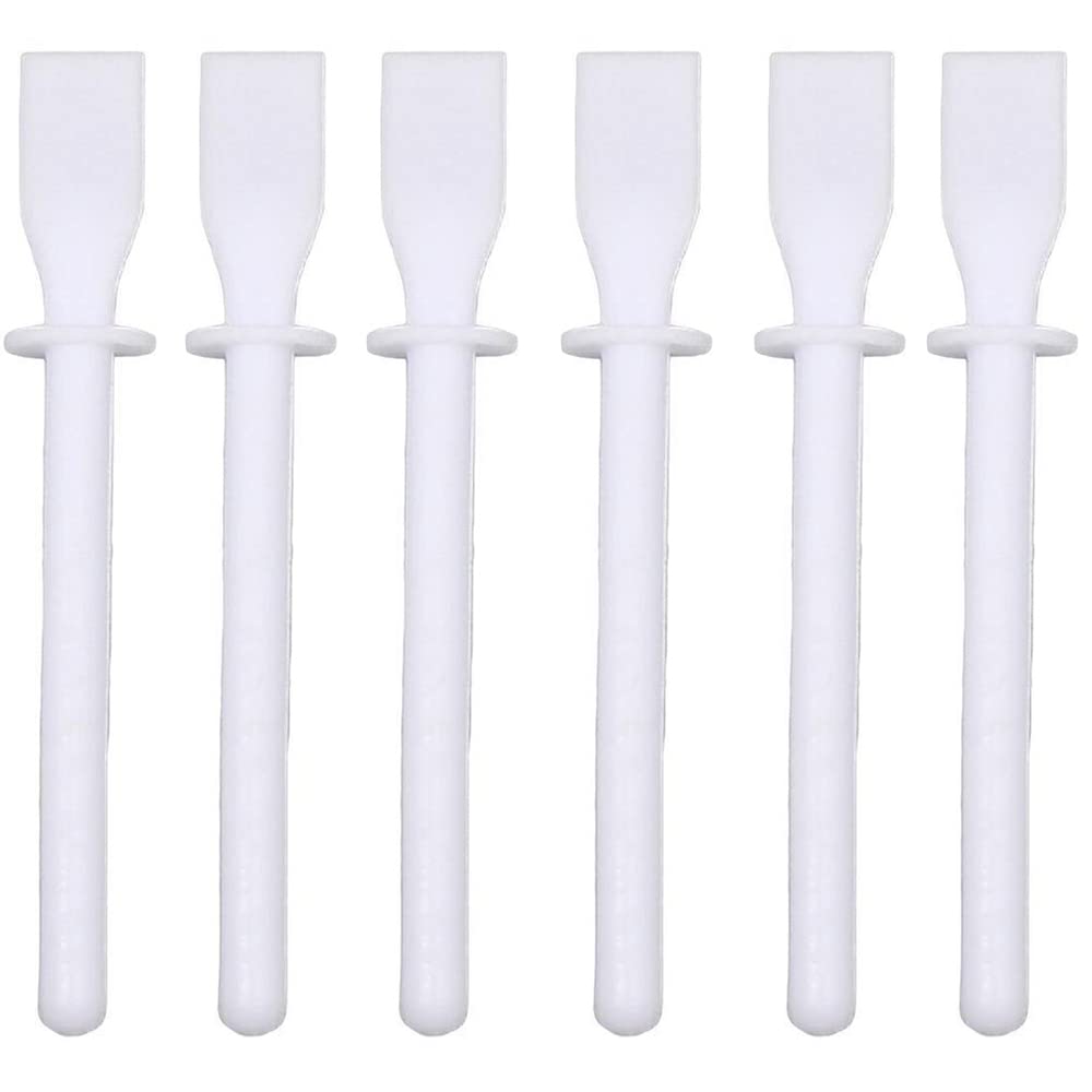 Confezione da 6 spatole per colla, in polipropilene, applicatori per pittura, per fai da te, artigianato in pelle