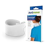 Actimove Kids Cervical Collar for Girls & Boys | Soft Foam Pediatric Neck Brace for Sleeping - Relieves Neck Pain & Spine Pressure, Neck Collar Brace Support After Whiplash or Injury | White, Infant