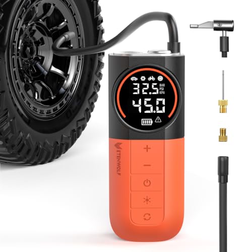 ETENWOLF S1 Tire Inflator Portable Air Compressor, 160PSI...