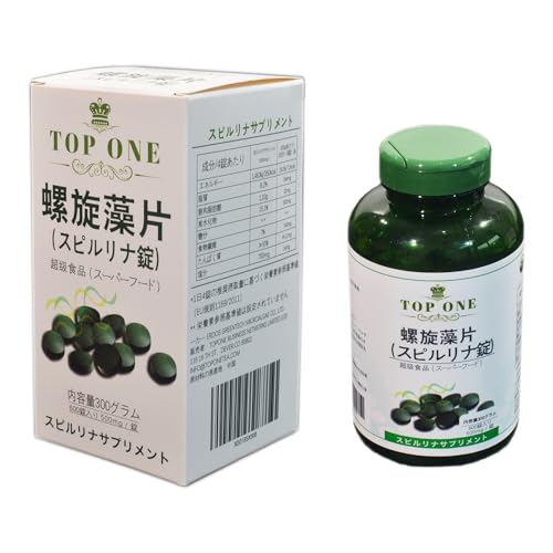 TOP ONE �X�s�����i �s�V�� Spirina 100% 600��×500mg ��5������