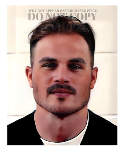 Retrato de Zach Bryan Mugshot impreso en formato 11x14 de la famosa detención en Vinita de 2023 1