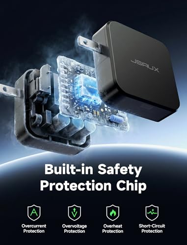 Image of JSAUX 45W USB C Charger for Steam Deck /OLED with 10FT Cable