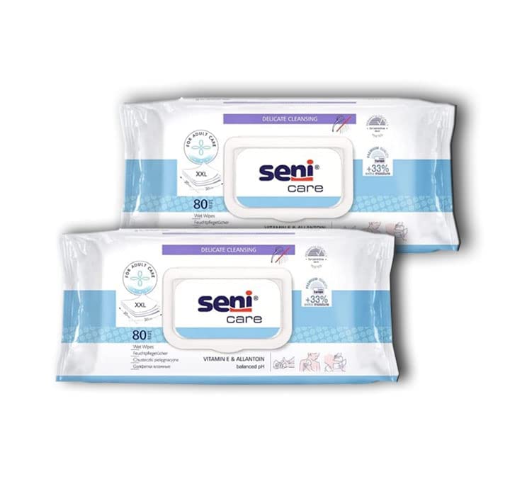 Seni Care Wet Wipes 80 (Adult) set of 2 (B09X3VFH72) Amazon Price History, Amazon Price Tracker