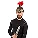 Tigerdoe Roman Soldier - Helmet & Sword - Gladiator Costume - Spartan Costume - Costumes for Kids & Adults - 2 Pc Set (2 pc roman helmet and sword)