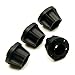 RCLions 4pcs RC Wheel Hex Hubs Adapters for 1/10th Scale RC Electric Crawler Car 1.9/2.2