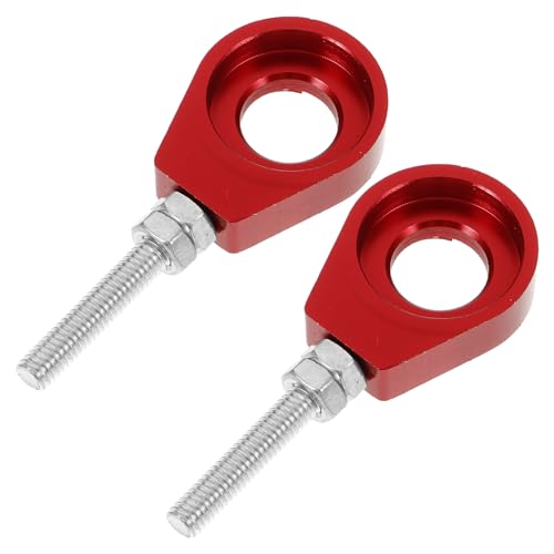 Amosfun 2pezzi Catena Per Tendicatena Utensile Per Catena Tendicatena Per Motociclette Bullone Fissaggio Utensile Per Catena Per Motociclette Tendicatena Per Forniture Per Per