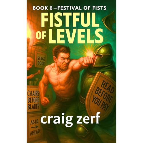 Fistful of Levels &mdash; Book 6: Festival of Fists Audiolibro Por Craig Zerf arte de portada