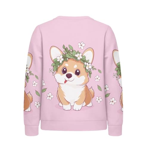 Hawapod Sweatshirts For Teens Kids Boys Girls Animal Pattern Loose Fit Casual Pullover Long Sleeve Cute Crewneck Sweatshirt2