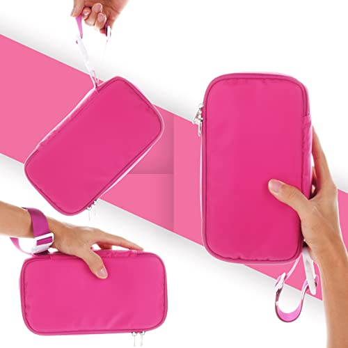 Beautyflier Travel Carrying Case For Portable Nebulizer Machine For Adults And Kids, Thicken Asthma Inhaler Holder Carrying Bag For Kids, Spacer For Inhaler, Masks, Protective Asthma Travel Bag, Case Only #TOP6