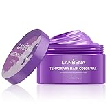 Hair-Color-Wax, Amethyst Purple Color-Hair-Wax, Temporary Hair Dye Wax Md 150g / 5.3oz,Hair Dye Wax...