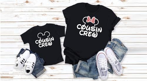 Cousin Crew Mouse Ears T Shirt - One Shirt Only4