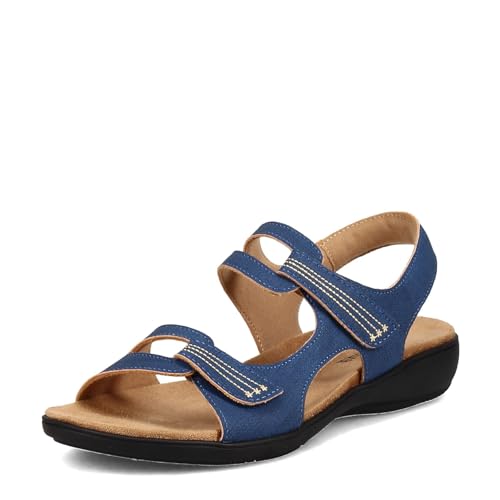 Trotters Women's, Katarina Sandal Navy 9 M