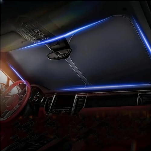 Pare soleil voiture visière pare brise couverture auto Seat Leon Exeo - 6