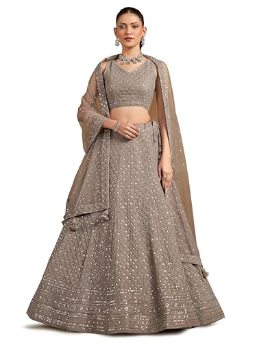Delisa Indian Ready To Wear Lehenga Choli Navratri/Diwali/Events For Women, Bridesmaid, Wedding Party, Festival Wear-5124