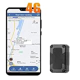 LMHOME 4G TRACKERMicro GPS Tracker Magnet Realtime Mini GPS Locator Real Time Satellite Portable Location Tracker 1500 mAh Battery, GPS Tracker Auto Free App for Children Motorcycle Car