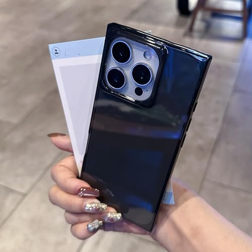 Coque antichoc pour iPhone 16 Pro Max en silicone souple à cadre angle droit