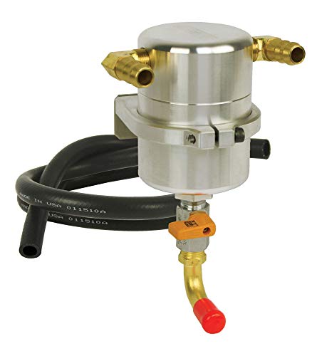 Moroso 85487 Air/Oil Separator Catch Can Kit, Camaro SS 2010-2015, ZL1 2012-2015