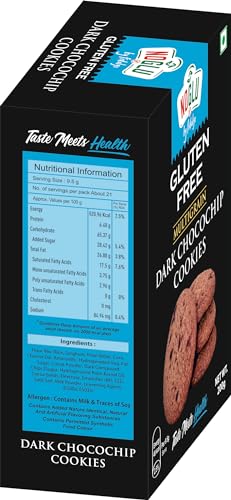 Fidalgo's Gluten Free Multigrain Dark Chocolate Chip Cookies - 200 Gm